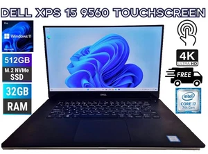Dell XPS 15 9560 – i7-7700HQ | 32GB RAM | 256GB SSD | GTX 1050 4GB | 16" 4K UHD - Picture 1 of 7
