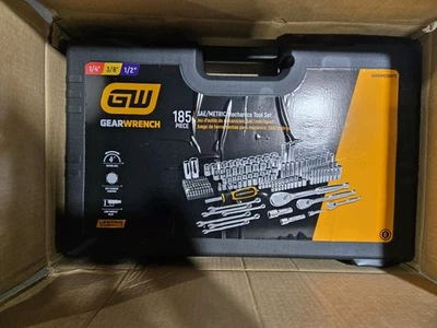 Набор механических инструментов гаечный ключ 185 шт. GW90MCBMTS - Изображение 1 из 3
