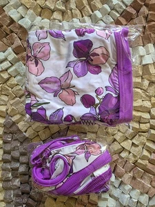 neu Discontinued Wicked Weasel Bikini Set 366 & 4664 Bare Vision Blooms Crop Top - Bild 1 von 2