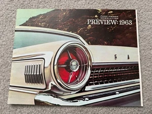 Preview 1963 Ford Galaxie Fairlane Falcon Thunderbird Wagon Sales Brochure - Bild 1 von 6