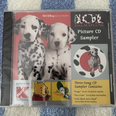Walt Disney Records - 101 Dalmatians - Picture Disc - 3 Song CD - Brand New - Image 1 of 4