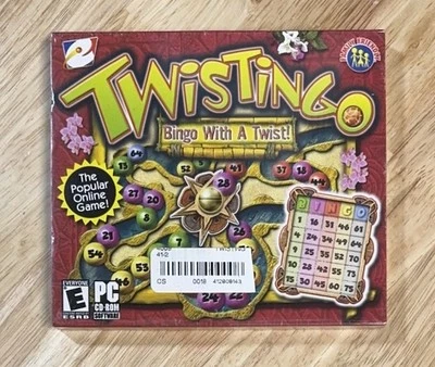 Twistingo: Bingo With a Twist PC CD-ROM eGames Vintage NOS Sealed Windows XP NEW - Image 1 of 2