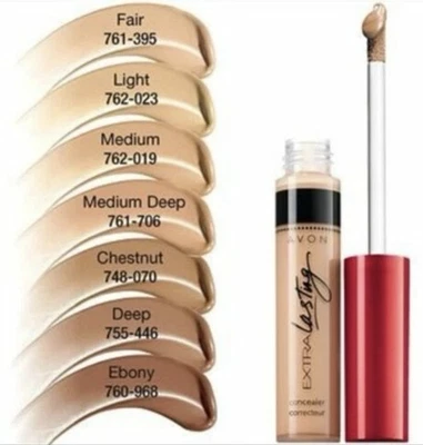 Corrector Avon Extra Duradero, Nuevo, Marca., Tono Ideal o Impecable. Elige. Nuevo Foto 1 de 4