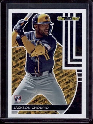 JACKSON CHOURIO 2024 Topps Update Black Gold Insert #BG-25 Rookie RC - Image 1 of 2
