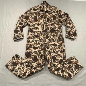 Vintage Walls Blizzard-Pruf Overall Herren XL Thermo Duck Camo Jagd USA 80er - Bild 1 von 21