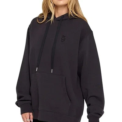 Spiritual Gangster Monogram Embroidered Long Sleeve Hoodie Sweatshirt Large - Image 1 of 4