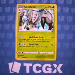 Pokemon - Golisopod - 018/189 - SWSH03: Darkness Ablaze - Holo - Holo Raro Casi Nuevo - Imagen 1 de 1