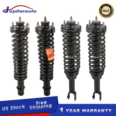 Set(4) Front & Rear Struts Shock Absorbers For 1997-2000 Honda Civic Acura EL - Image 1 of 4
