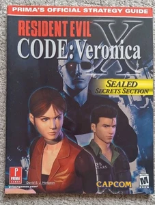 RESIDENT EVIL CODE VERONICA X PRIMA'S OFFICIAL STRATEGY GUIDE - Sealed secrets - Picture 1 of 5