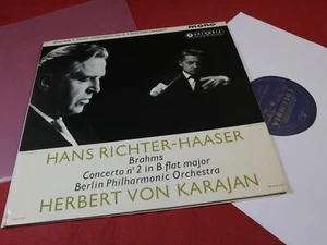 Brahms KLAVIERKONZERT NR 2 - Richter-Haaser Karajan LP Columbia 33 CX 1680 UK - Bild 1 von 3