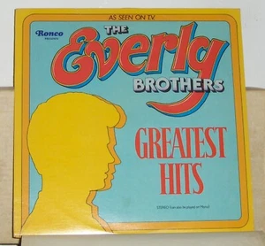 The Everly Brothers - Greatest Hits - 1977 Vinyl LP Record Album - Excellent - Picture 1 of 2