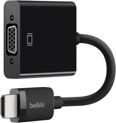 BELKIN HDMI TO VGA ADAPTER W MICRO USB CONNECTION AV10170bt 15CM 6" - Bild 1 von 2