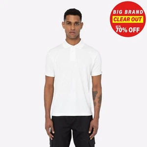 Dickies Clásico Hombre Moda Casual Elegante Diario Polo Blanco - Imagen 1 de 5