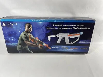 Brand New Sealed Sony PlayStation Move Sharp Shooter for PlayStation 3  PS3 Gun - Image 1 of 4