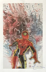 DAVID MACK rare SPIDER-MAN 2 art print SIGNED 2024 MARVEL Variant Cover LAST TWO - Picture 1 of 1