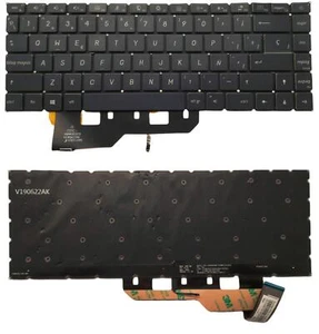 ESPANOL Spanish keyboard  MSI Prestige 15 A10SC-219CN A10SC-220CN Backlit V19062 - Imagen 1 de 1
