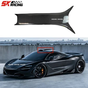 1 pieza de fibra de carbono real techo ventilación aire salida moldura apta para McLaren 720S 17-23 - Imagen 1 de 11
