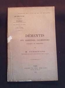 Démentis aux assertions calomnieuses publiées et rééditées - Imagen 1 de 1