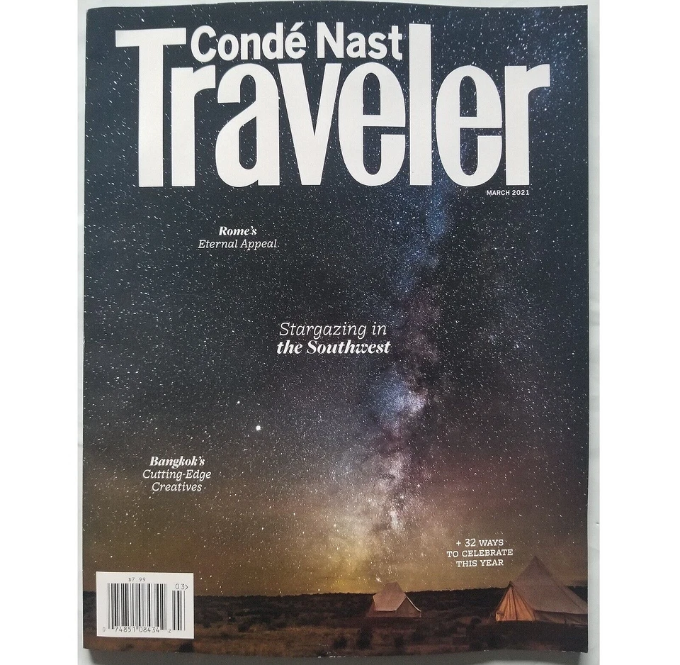 Conde Nast Traveler Magazine - March 2021 - Stargazing in the Southwest - Image 1 of 1