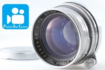 🎦VIDEO👀🌟N MINT🌟 For this Era Canon Serenar 50mm f/1.9 Lens L39 Mount JAPAN - Image 1 of 4