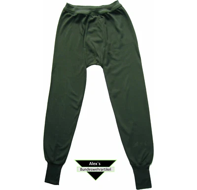 orig BW Unterhose Plüsch Bundeswehr Winterunterhose Leo Köhler Warm 4-10 Neu
