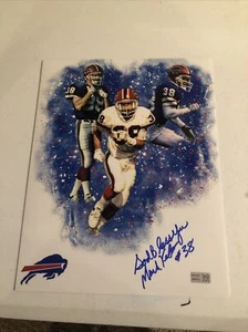 BUFFALO BILLS- MARK KELSO SIGNED AUTOGRAPH 11x14 PHOTO PICTURE TRISTAR COA  - Picture 1 of 6