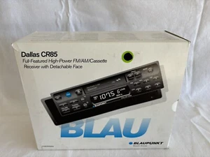 Vintage Blaupunkt Dallas CR85 AM/FM CASSETTA piastra frontale rimovibile NOS - Foto 1 di 8