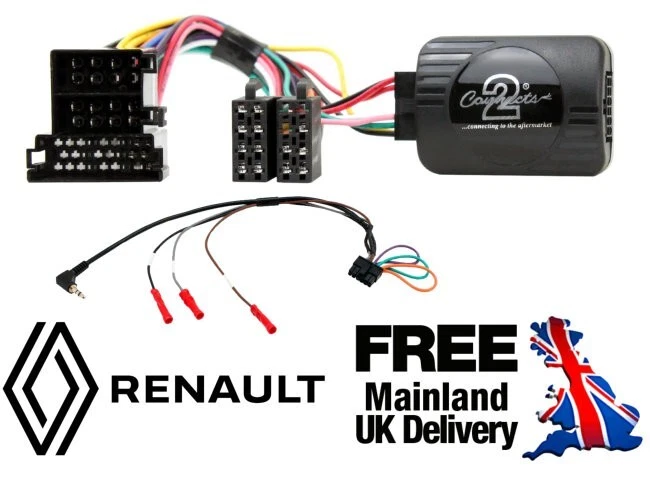 Connects2 CTSRN003 Steering Wheel Control Stalk Interface For Renault - Image 1 of 1