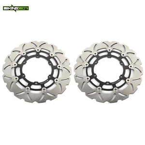 Front Brake Discs Rotors For BMW R1100RT/RS K1100LT R850R K1100RS R1100R K100 - Picture 1 of 8