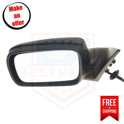 Espejo retrovisor lado izquierdo Kool Vue BM48EL cristal eléctrico para 01-03 BMW 325Ci Base Coupé Foto 1 de 4