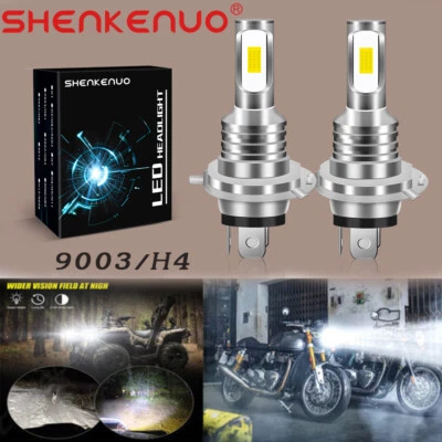 Super Bright LED light bulb for Kawasaki 2008 Vulcan 1600 Nomad VN1600 headlight - Image 1 of 4