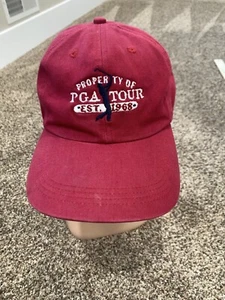 Sombrero Ahead Vintage PGA TOUR. Logotipos bordados, Pga Tour, Michigan. Compuware - Imagen 1 de 5