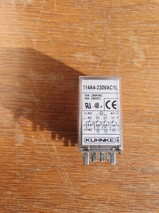 KUHNKE 114A4-230VAC1L Relais 10a 250vac/24vdc 14-polig 30537A2304CCS (A2) - Bild 1 von 4