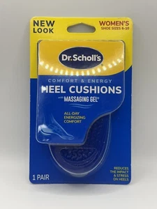 Dr Scholls Heel Cushion Inserts Massaging Gel Advanced Women Size 6-10 - Picture 1 of 2
