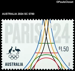 AUSTRALIA 2024 SC 5780 2024 PARIS OLYMPICS $1.50 MNH OG VF - Picture 1 of 2