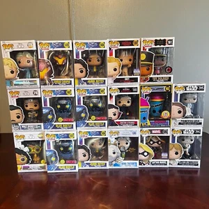 Funko Pop Vinyl Lot Of 17 Blue Beetle Disney 100 Marvel Star Wars - Picture 1 of 19