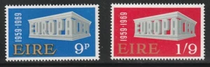 Ireland 1969 Sc # 270-71 EUROPA MNH (976-5) - Picture 1 of 1