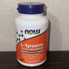 NOW Foods L-Tyrosine Extra Strength 750 mg 90 Veg Caps Mental Alertness Exp 25
