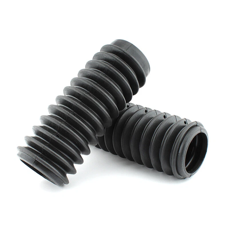 Par de fundas de goma para botas polainas horquilla moto para Honda CB CL 450-750 Foto 1 de 4