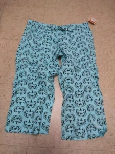 Nuevos con etiquetas Target Mujer Capri Pantalones Lounge Negro Gato Bruja Sombrero L - Imagen 1 de 2