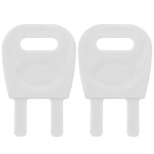 2 Stück Schlüssel Seidenbox Papierspender Schlüssel Toilettenhalter Ersatz - Bild 1 von 12