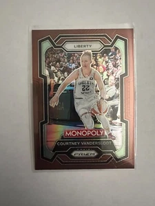 2024 Panini Prizm Monopoly Brown Prizm Courtney Vandersloot 023/249 Chicago Sky - Picture 1 of 1