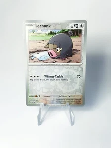 Pokémon TCG - Lechonk 071/091 Reverse Holo - Paldean Fates - Picture 1 of 2