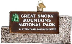 Navidad del Viejo Mundo GRAN AHUMADO MTNS. PARQUE NACIONAL (36189) Adorno con Caja OWC - Imagen 1 de 3