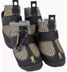 Dog Boots Size Small (1.75 inches) Browning New in Box pet paw shoes winter boot - Picture 1 of 12