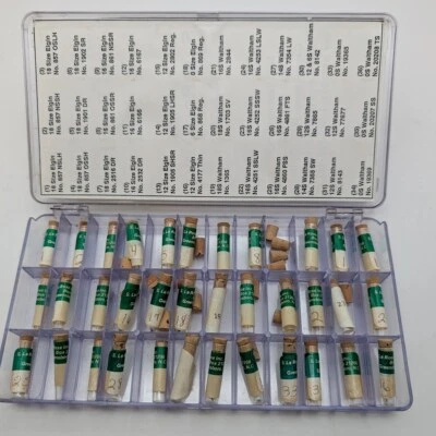 Waltham Pivot Balance Staff Pocket Watch Parts - Pick Your Selection 0s - 18s - Image 1 of 3