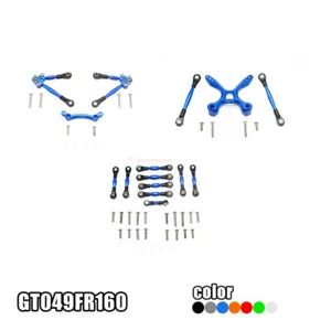 CNC alloy front + rear tie rod fixing code for TRAXXAS 1/10 4WD GT4-TEC 2.0 - Picture 1 of 11