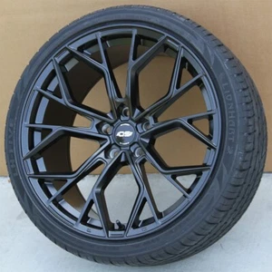 Set(4) 20x9/20x10 5x112 OS Wheel/Tire Pkg M-Benz E S CL BMW 4 5 6 7 8 Series - Picture 1 of 5