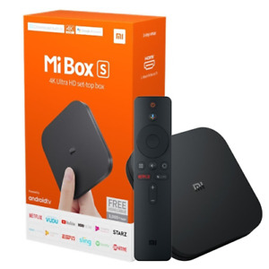 Xiaomi Mi Box S 4K HDR Android TV Streaming Media Player Google Assistant Global