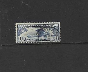 Seapost Cancel - US Airmail Lindbergh Scott C10 - Picture 1 of 2